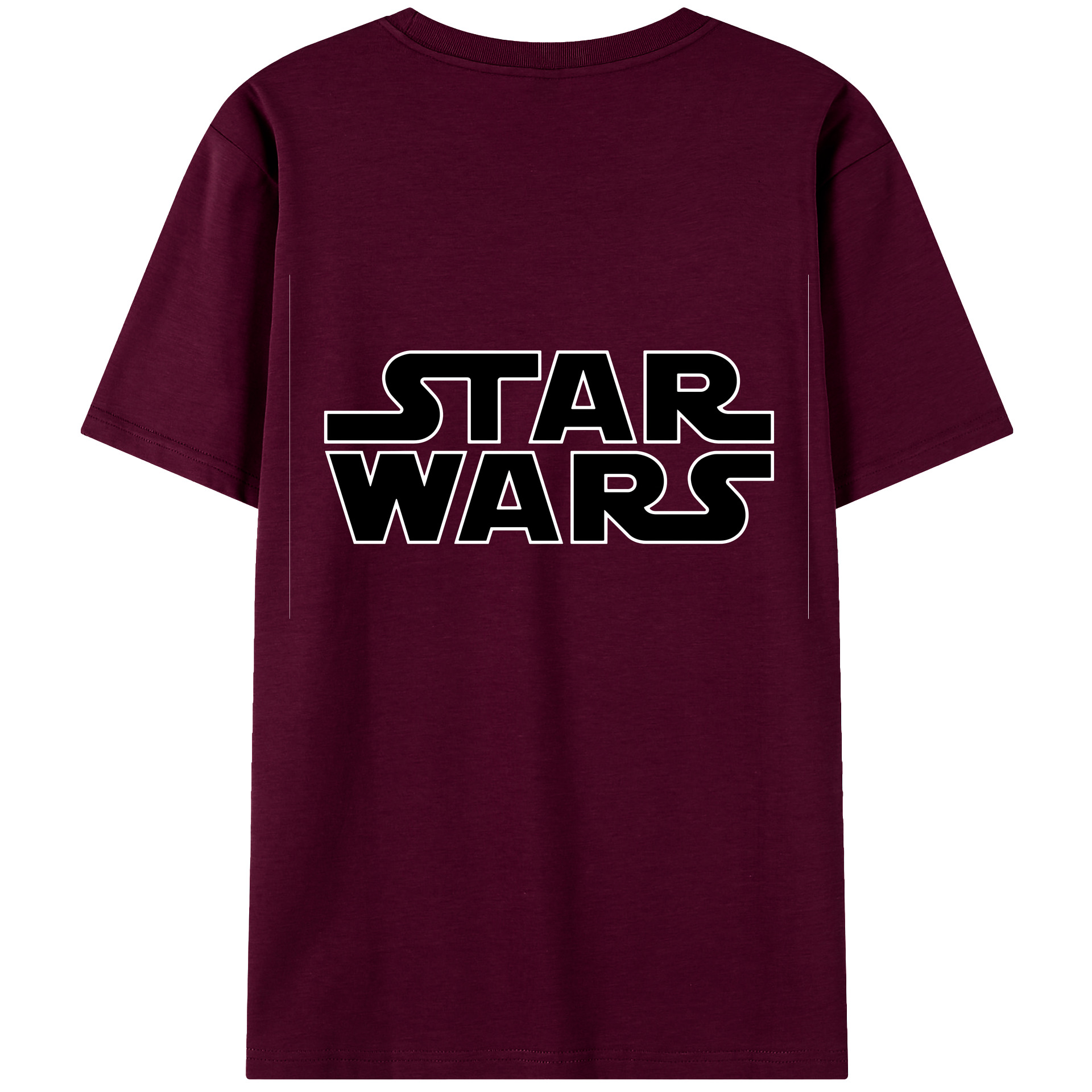 （画像用） スター・ウォーズ Star Wars レディース半袖Tシャツ(バックプリント)